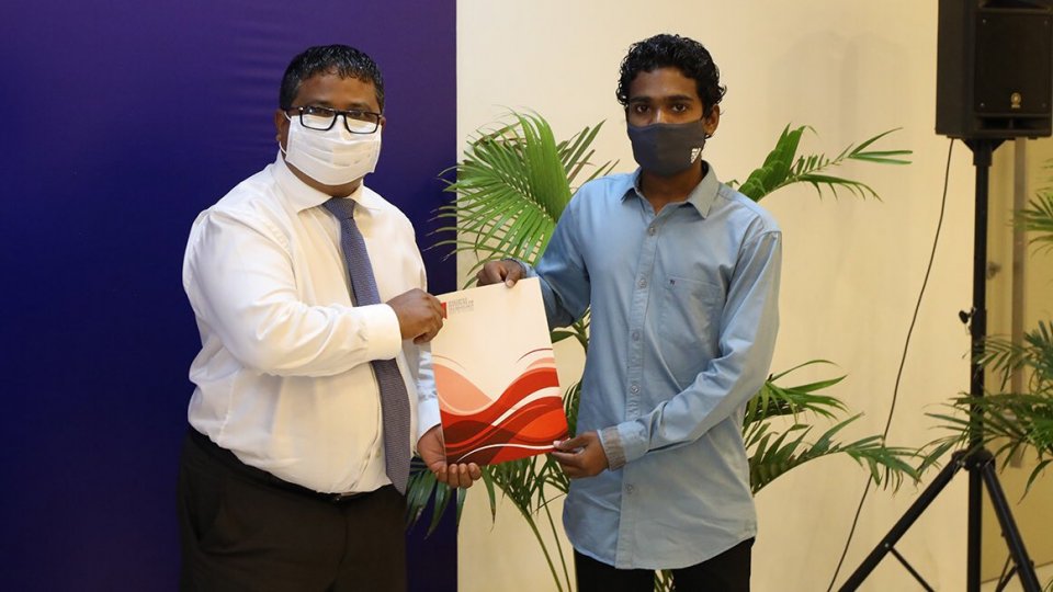 Boa fena behey certificate level 3 ge course eh MWSC ge 20 muvazafunn furihama kohffi