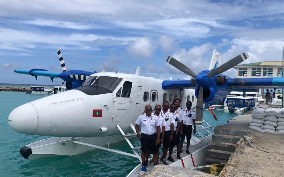India gai seaplane feshumah Maldivian ge crew eh India ah furaifi