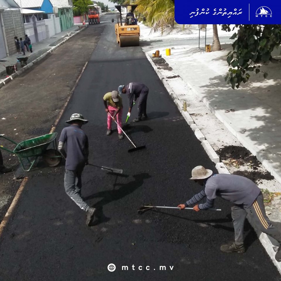 81 percent of Dhuvaafaru road construction project completed