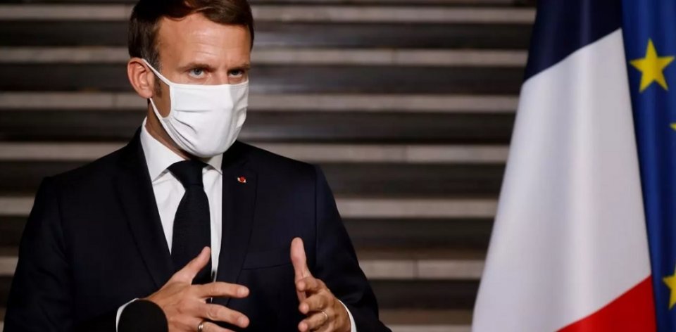 France ge raees Macron COVID-19 ah positive vejje
