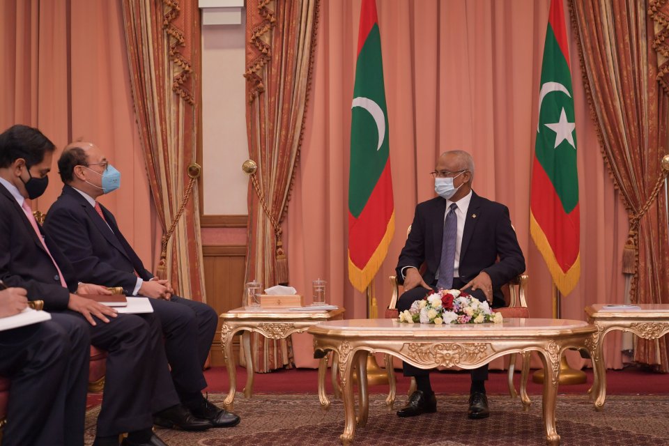 Indian Foreign Secretary pays courtesy call on President Solih