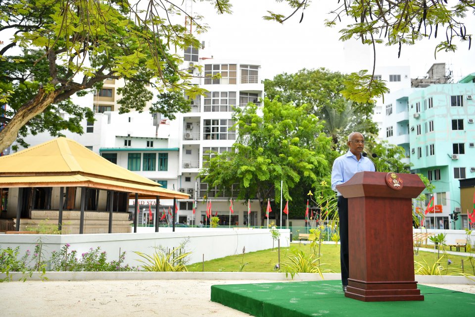 President Solih reopens the historic ‘Kalhuvakaru Mosque’