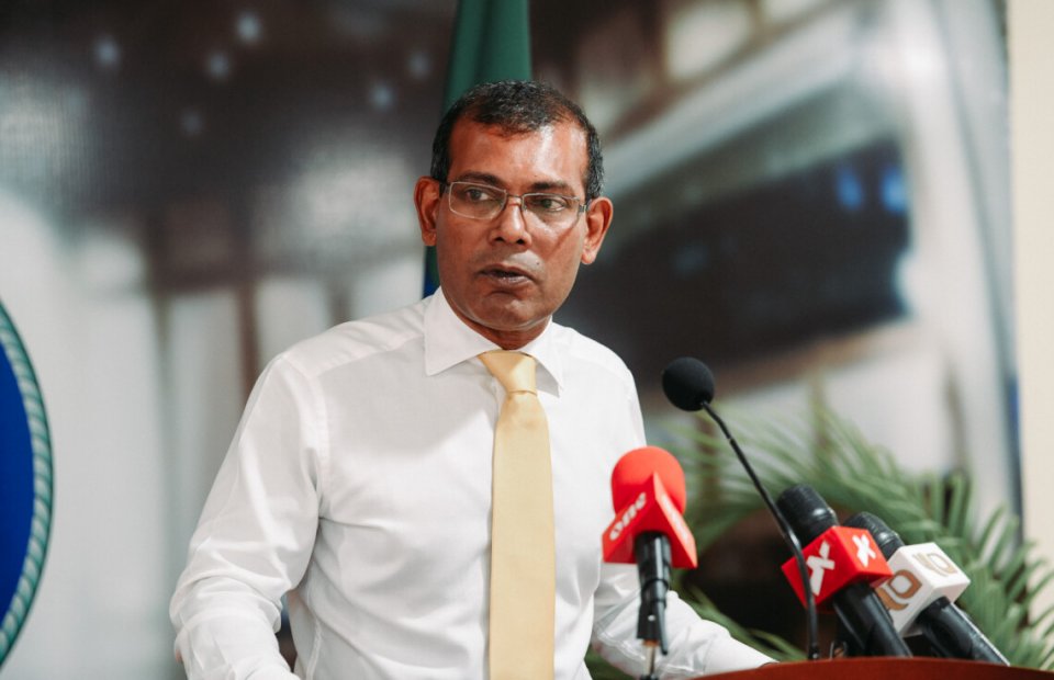 MDP in beyru kuran ulhey kamah bune Raees Nasheed ge nuruhun FENAKA Saeed ah!