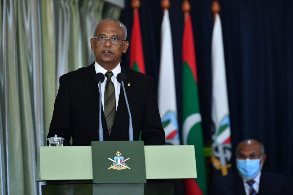 True purpose of the military is to avert conflict and promote peace: President Solih