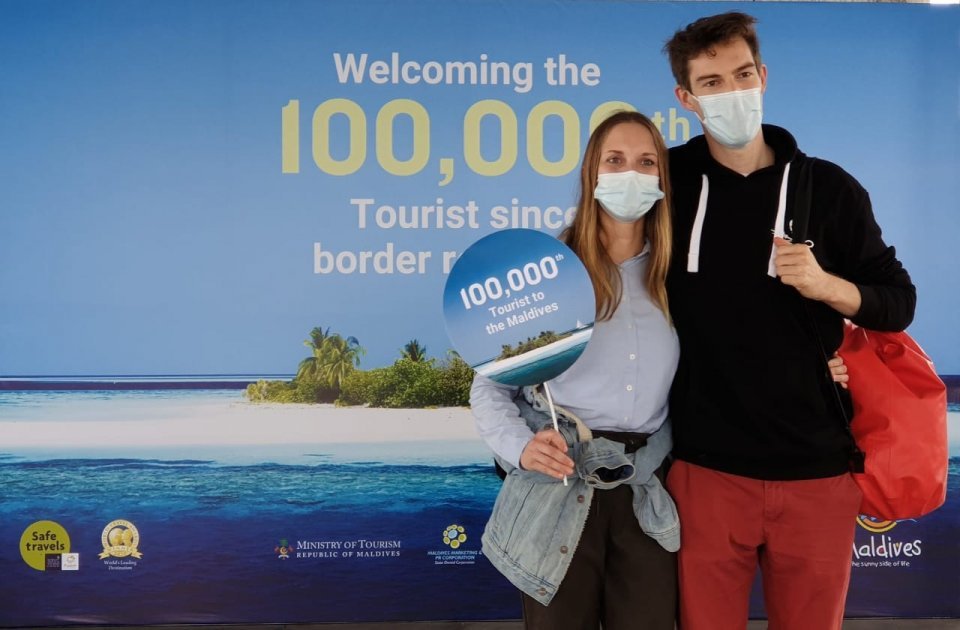 Maldives welcomes 100,00th tourist since reopening borders