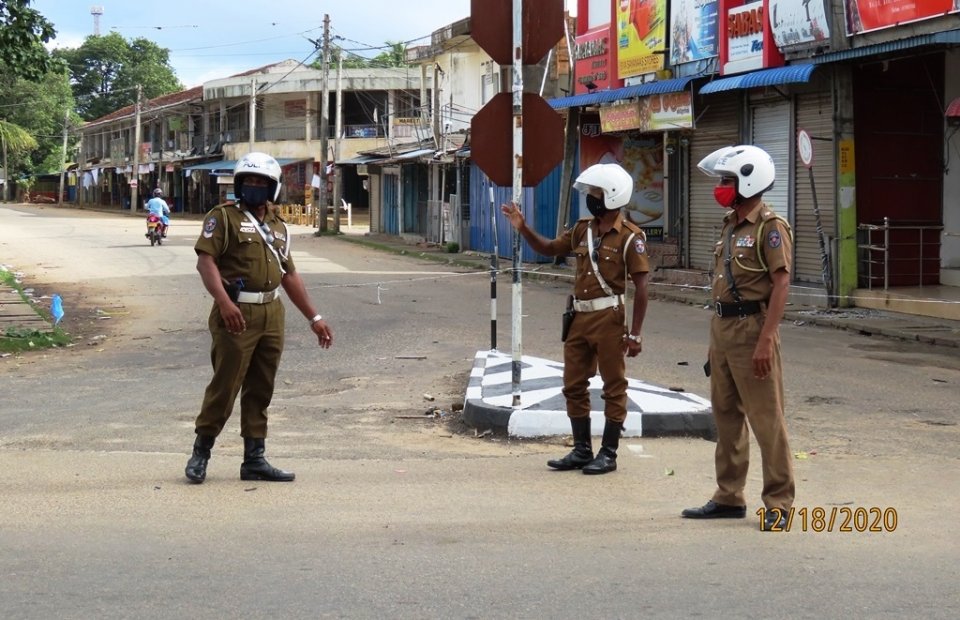 Lanka lockdown kuran sihhee officialun govaalavvaifi
