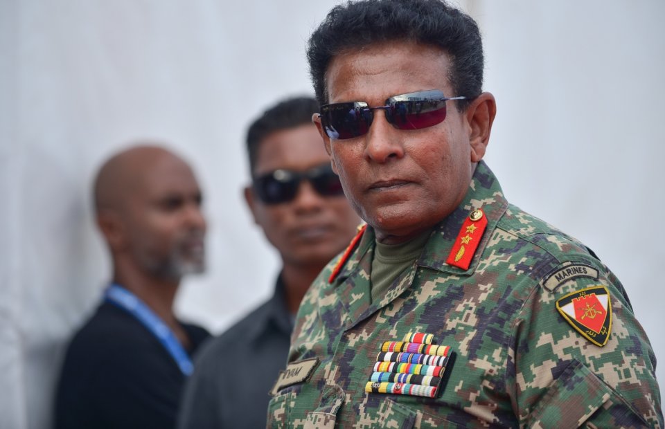 General Shiyamah ah Rasmee haisiyyathu nahama gothugai beynun kuurumuge kushuge dhauvaa