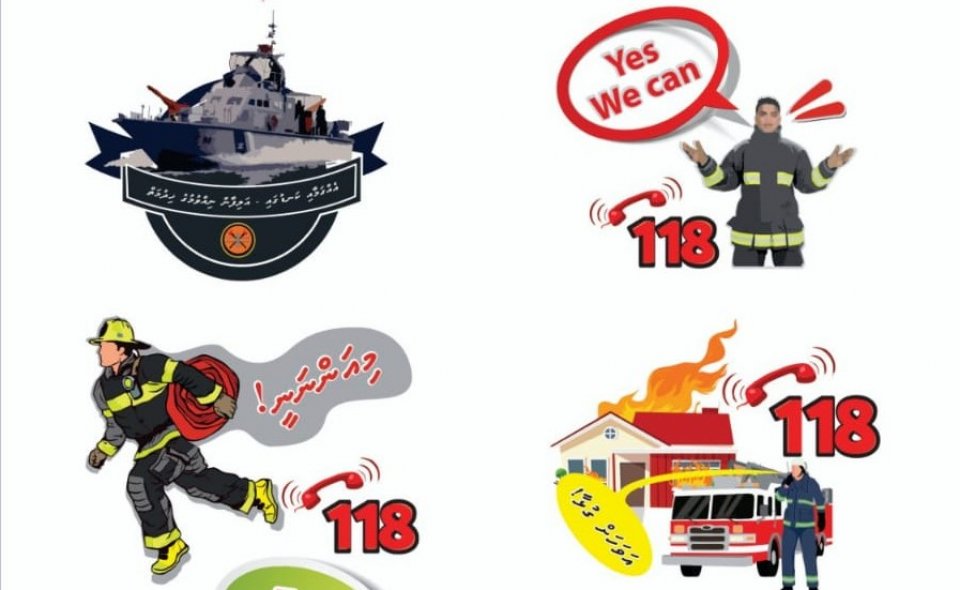 Fire and Rescue Service in Viber sticker pack eh nerefi