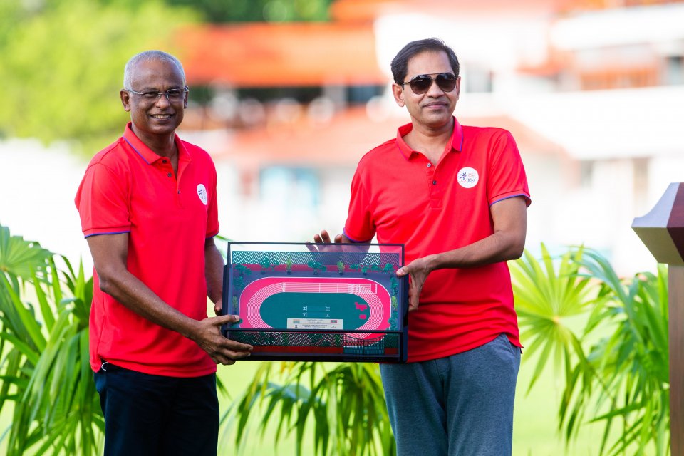 Male kulhivaru ekuveneege synthetic track hulhuvun