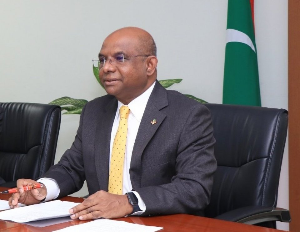 Asia economic dialogue gai Raaje thamseelu kuravaanee Foreign Minister Shahid
