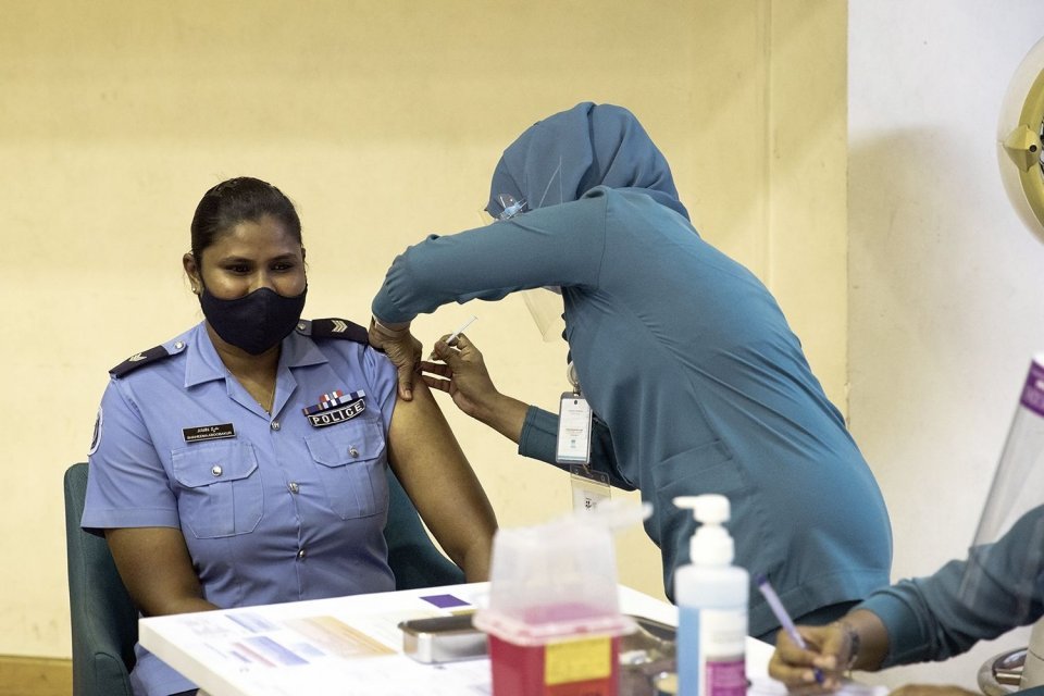50 percent of Police staff given 1st dose of COVID vaccine