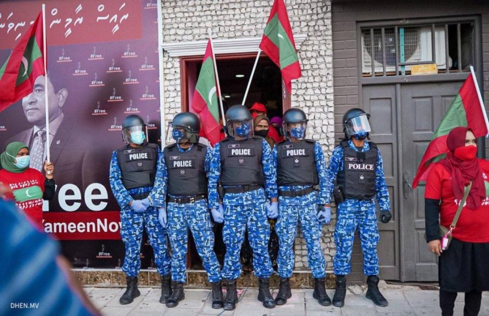 Police release all 30 arrested from yesterday's opposition protest