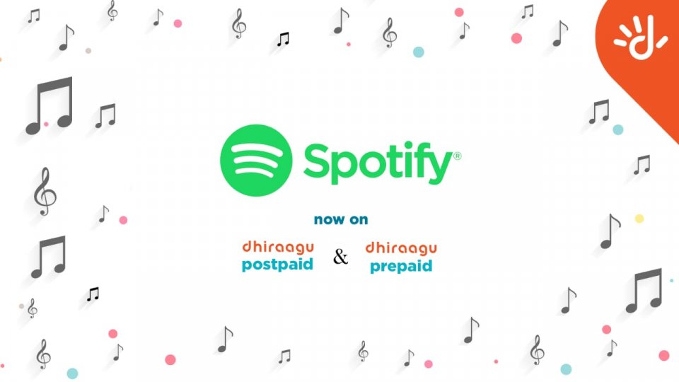 Dhiraagu customers can now enjoy Spotify on its streaming add-ons
