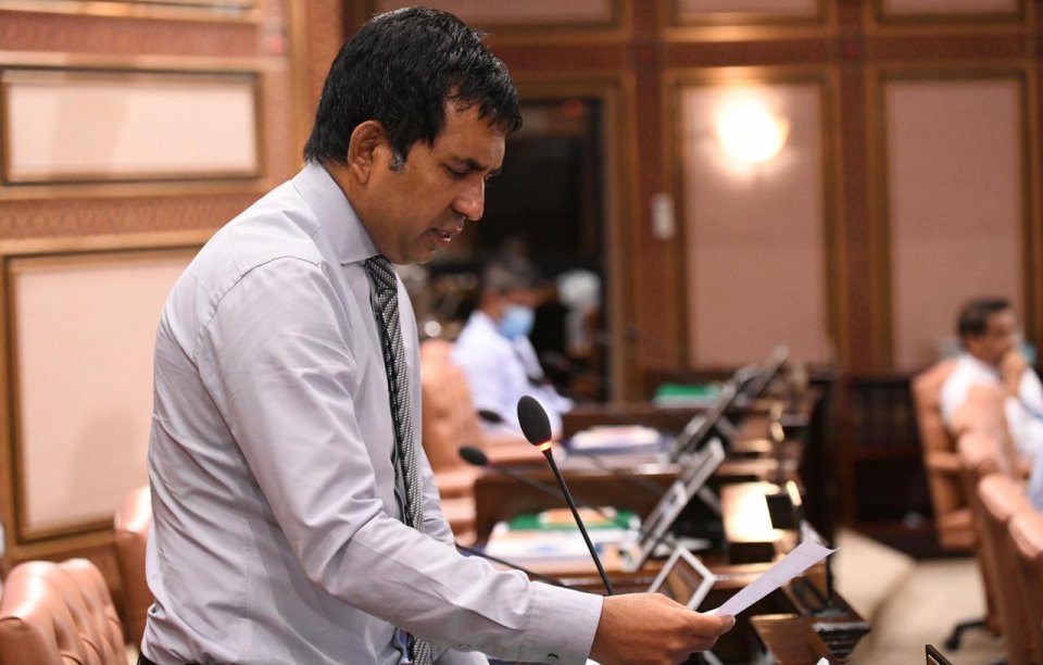 Opp. MP accuses MDP of sabotaging the parliament 