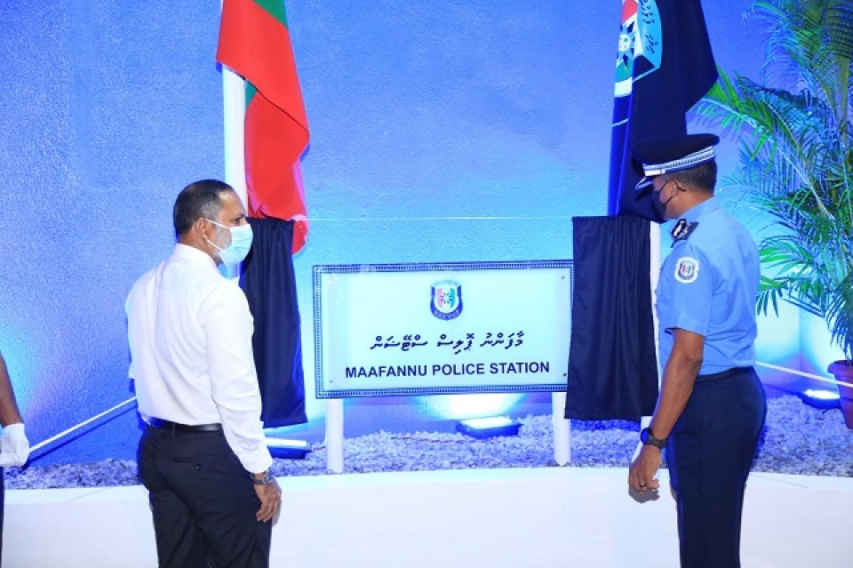 Maafannu police station ge aa imaaraih rasmee koh hulhuvaifi