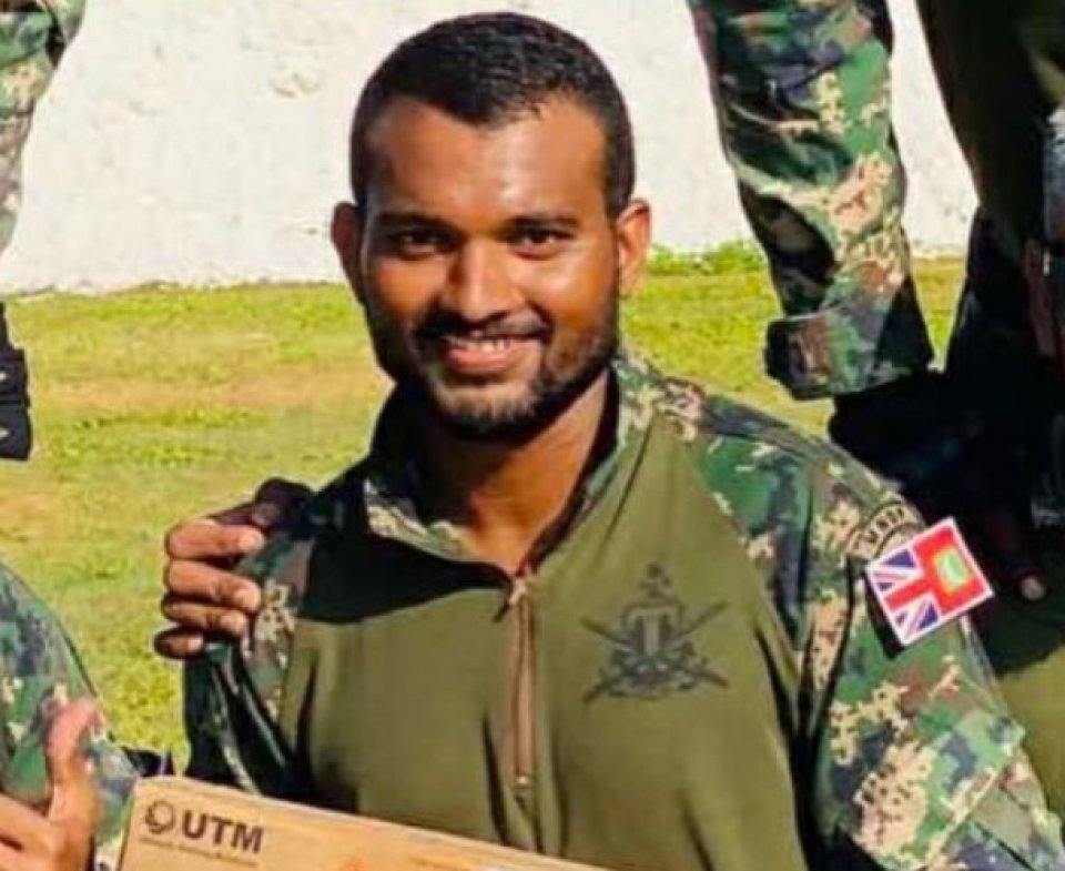 MNDF Soldier dies in a drowning accident in Kadhoo