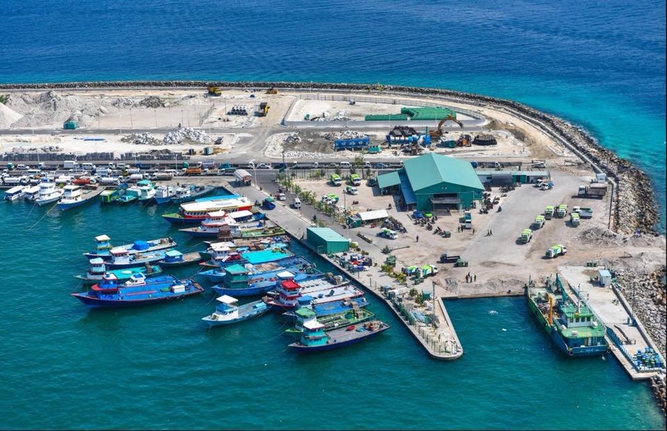 Thilafushi bridge alhan Industrial village  ge baeh huskuran angaifi