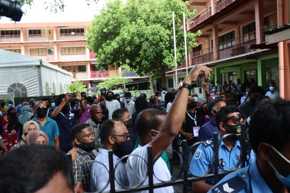 Speaker Nasheed instigated unrest at the EC: Opposition