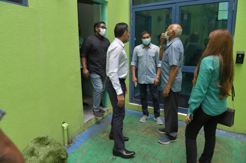 Covid facility ehge gothugai beynun kuran FAM dheefi