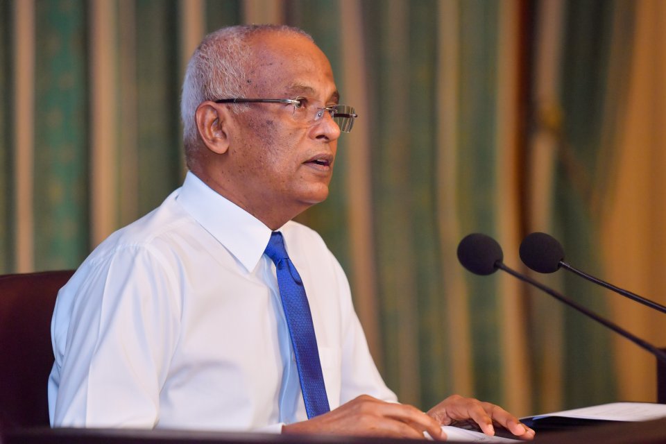 President Solih scheduled to meet the media later today