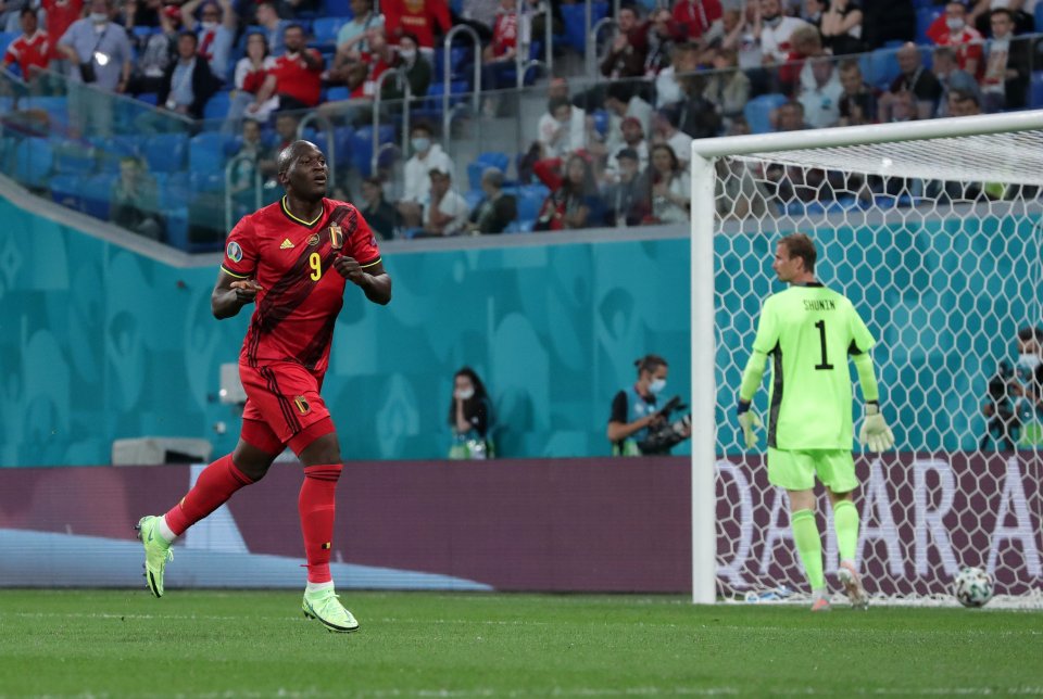 EURO 2020: Lukaku ge  2 landaa eku Belgium inn Russia balikofi