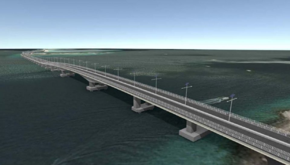 ThilaMale bridge ge survey ge masaihkai fashaifi