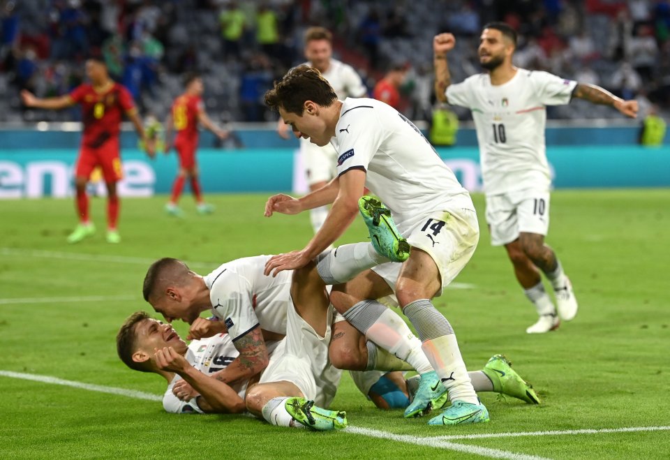 EURO 2020: Belgium katuvaala Italy semi final ah