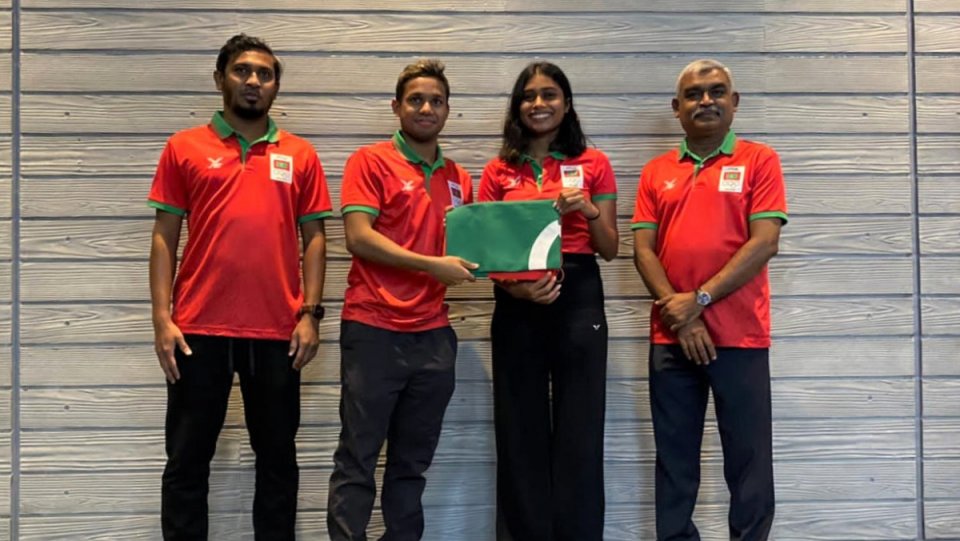 Olympics gai dhivehi dhidha ufulaanee Nabaha aai Mubaal