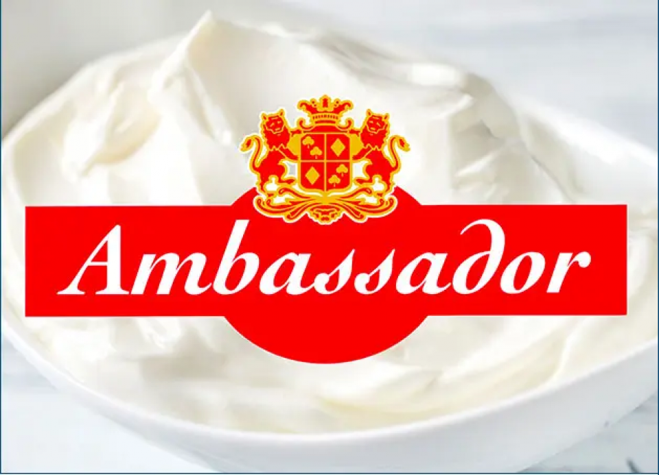 Ambassador brand ge vegetable cream beynun nukurumah MFDA inn angaifi