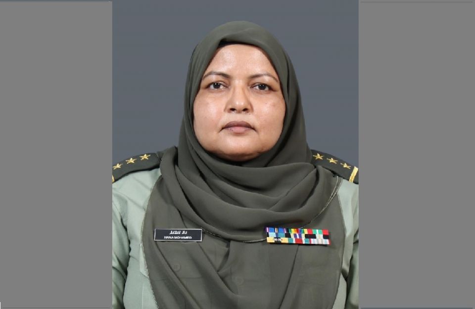 MNDF information officer kamah Hana hamajahsaifi