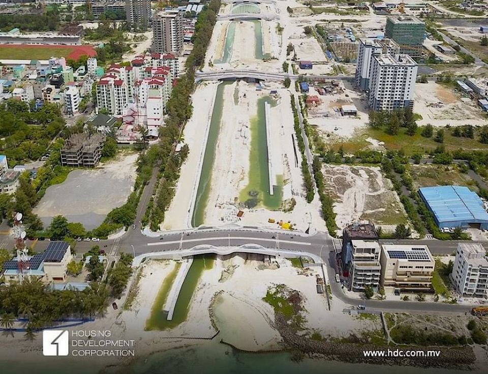 Hulhumale' 2 phase dhemedhugai onna channelge 66 percent masahkaiy nimijje