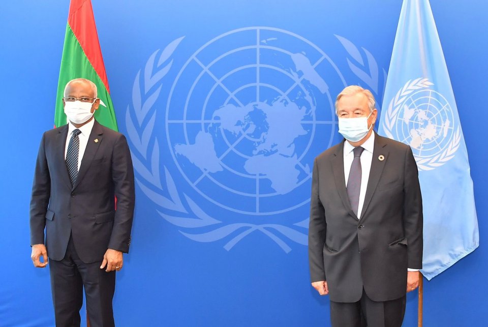President meets UN Sec Gen, discuss COVID response and post pandemic rebuilding