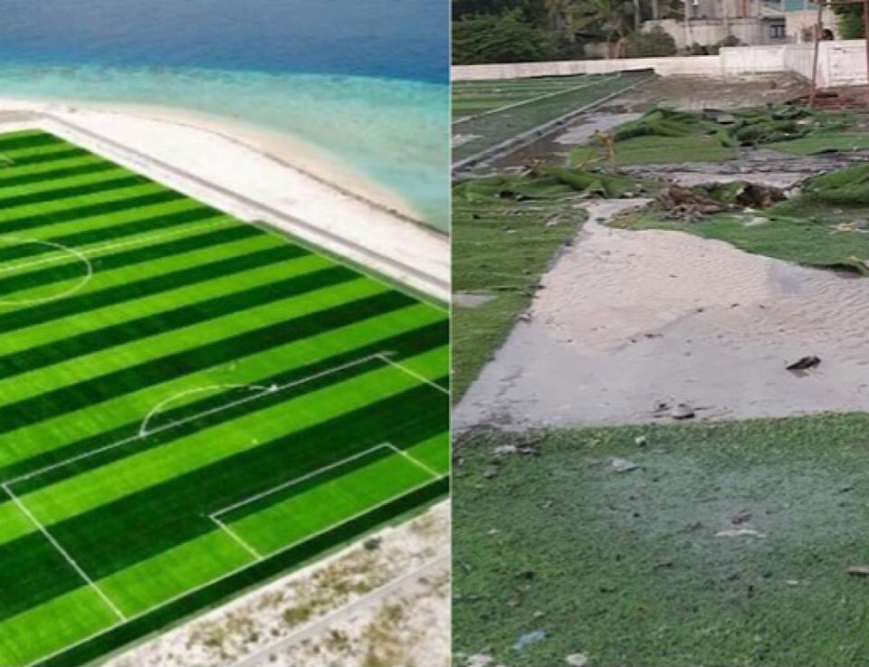 Udha area, Kurendhoo football dhandaai 2 geyakah bodethi gehlunthakeh!