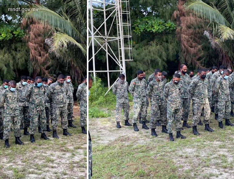 Sultan maruvumaai gulhigen MNDF inn 1 minutege hamahimeyn kamuge sukootheh genesfi