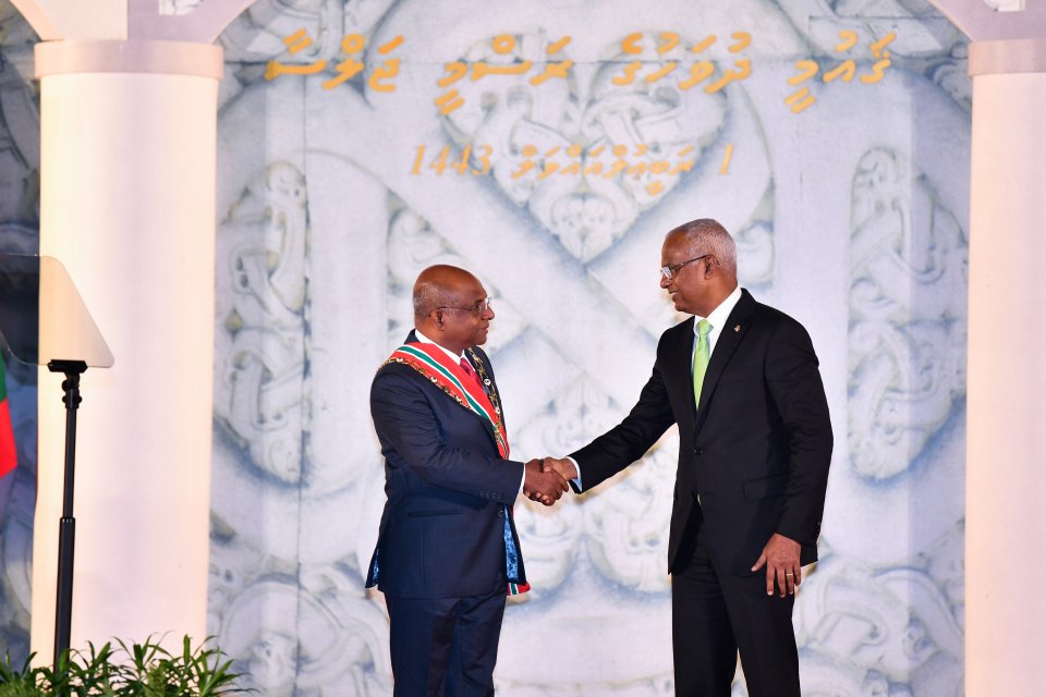 President confers Order of the Distinguished Rule of Izzuddin to PGA Shahid
