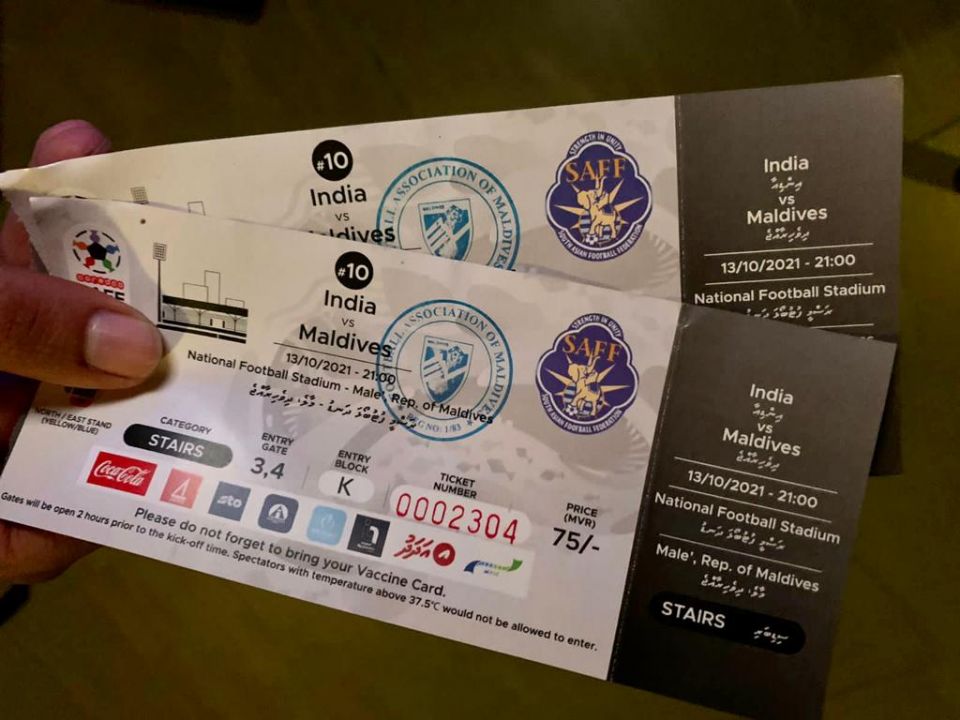 REPORT: SAFF Championship ge match thah balan fake ticket akun vanas ingeynetha?