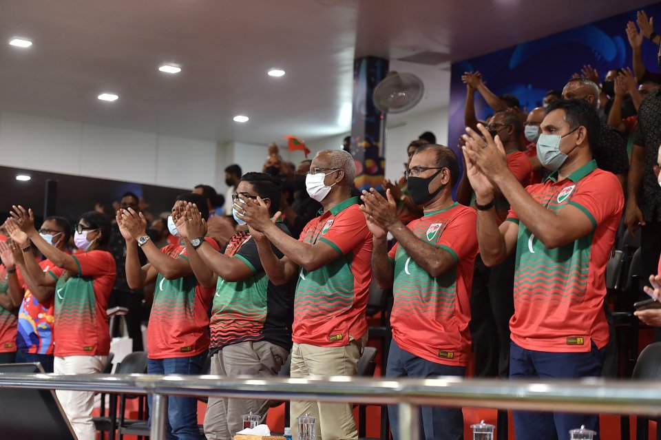 National football team deserves high praise despite defeat: President Solih