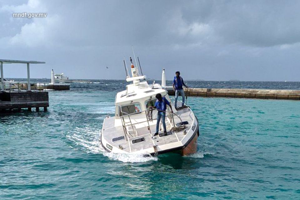 MPL ge boat eh dhiyavaathee MNDF in harakkaiytheri vanee