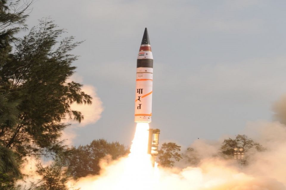 Nuclear baaruverikan libifaiva missile eh, India inn test koffi