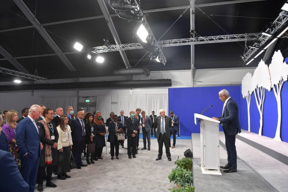 COP26: My people deserve a safe place to live: President Solih
