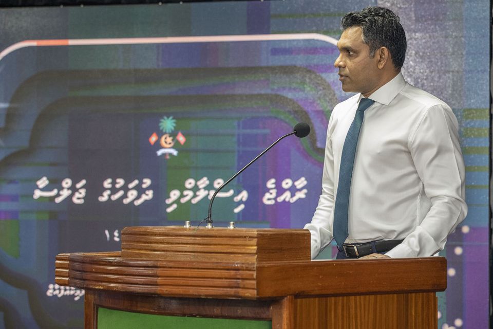 Dharinge hiythakugai dheenee ageedhaa ashagennevumah masakkaiy kuran jehey: Naibu Raees