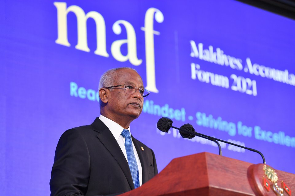 Maldives must invest in training local auditors and accountants: President Solih