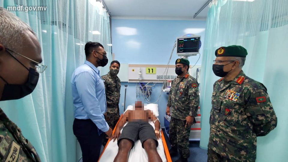 Staff sergeant Faheem raheenu kuri meehun hoadhaa, insaafuge kurimahchah genaanan: MNDF