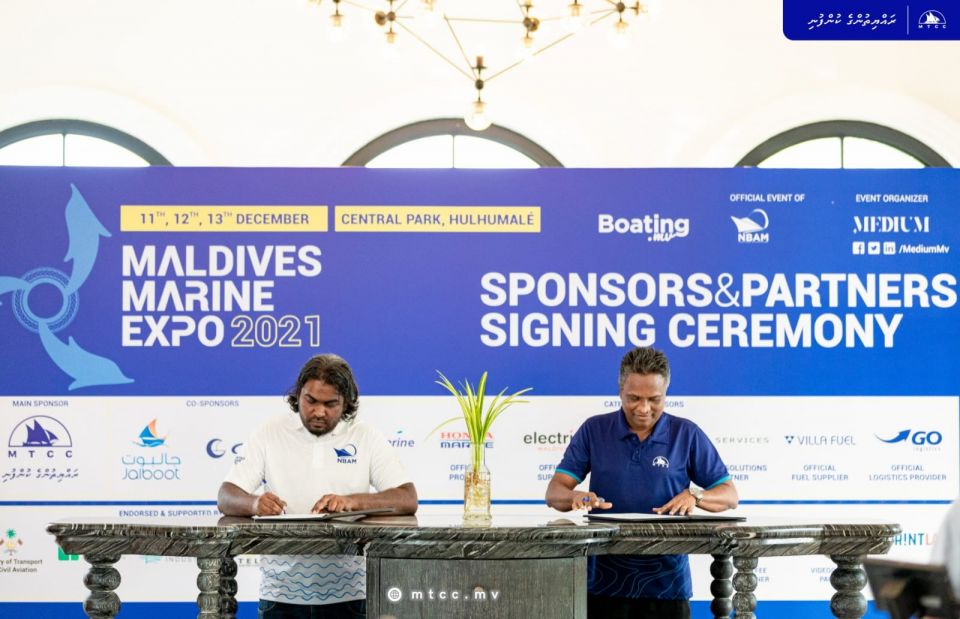 Maldives marine expo 2021 ge main sponser akah MTCC
