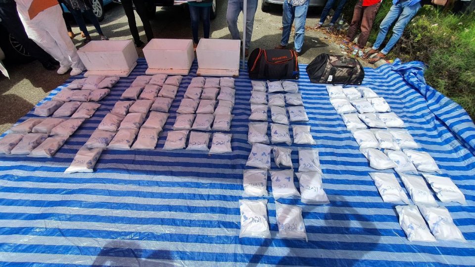 Police seize 119 kg of narcotic drugs in the last 48 hours