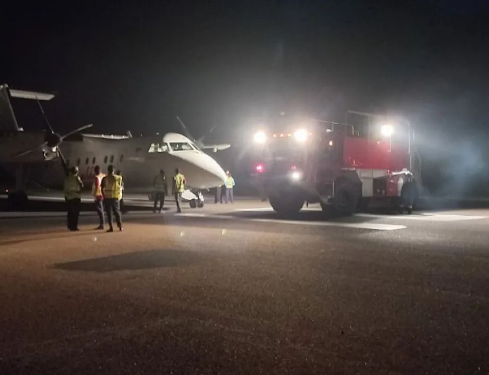 Hanimaadhoo airportun furan ulhunu flight ge co-pilot falheege kudadhoru thalhaihen dhiya: Maldivian 