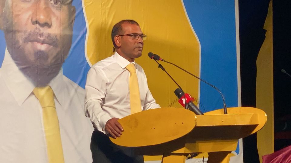 Rayyithun edhey goi engeynee fenna nufenna vote akun: Nasheed