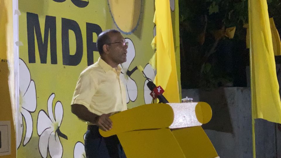 Mahuge agu ufulumakee MDP in abadhuves masaihkuraa kameh: Nasheed