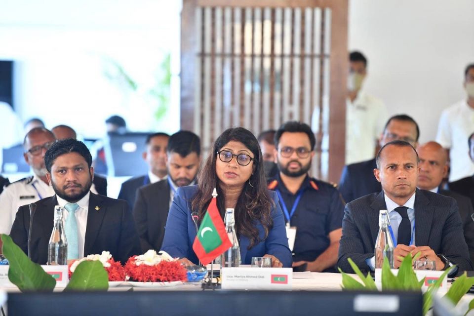 Colombo security conclave ge NSA level ge 5 vana badhdhaluvun ninmaalaifi