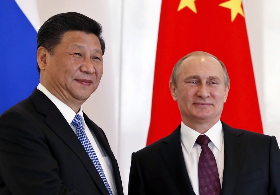 China ge iqthisadhi adhi askaree ehee ah Russia inn edhijje